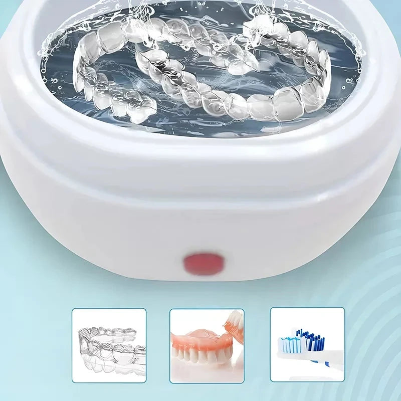 Mikrovibrációs műfogsortisztító készülék