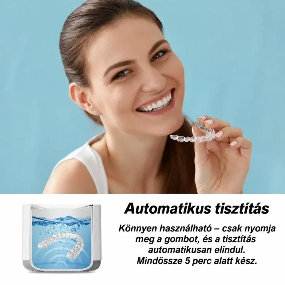 Mikrovibrációs műfogsortisztító készülék